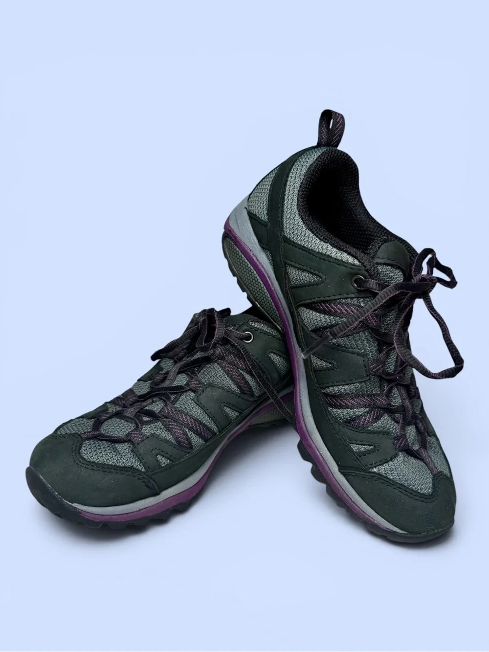 Merrell Siren Sport 3 Women’s 6.5 Black/Blackberry Vibram Trail Sneaker Gore-Tex